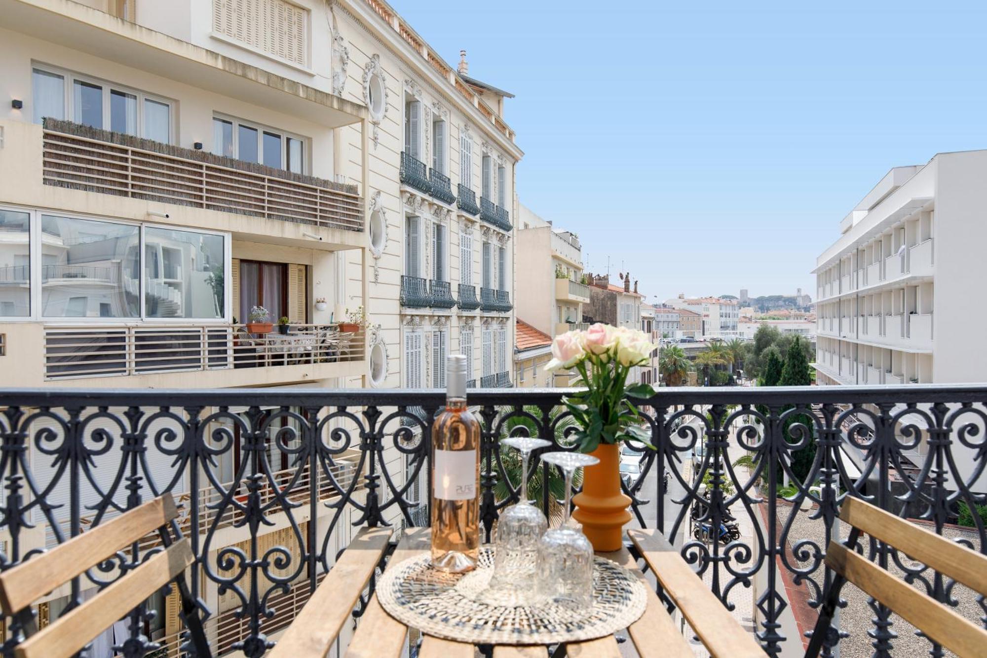 Comfortable Studio W Balcony Cannes Center Tgv 외부 사진
